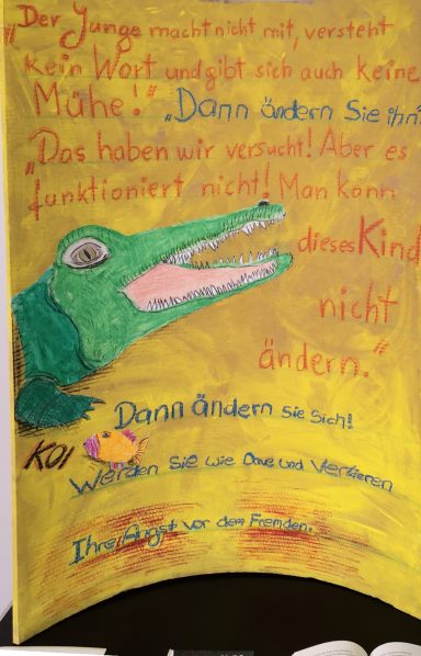 Besuch der lit. COLOGNE 2018 - Thema Krokodil